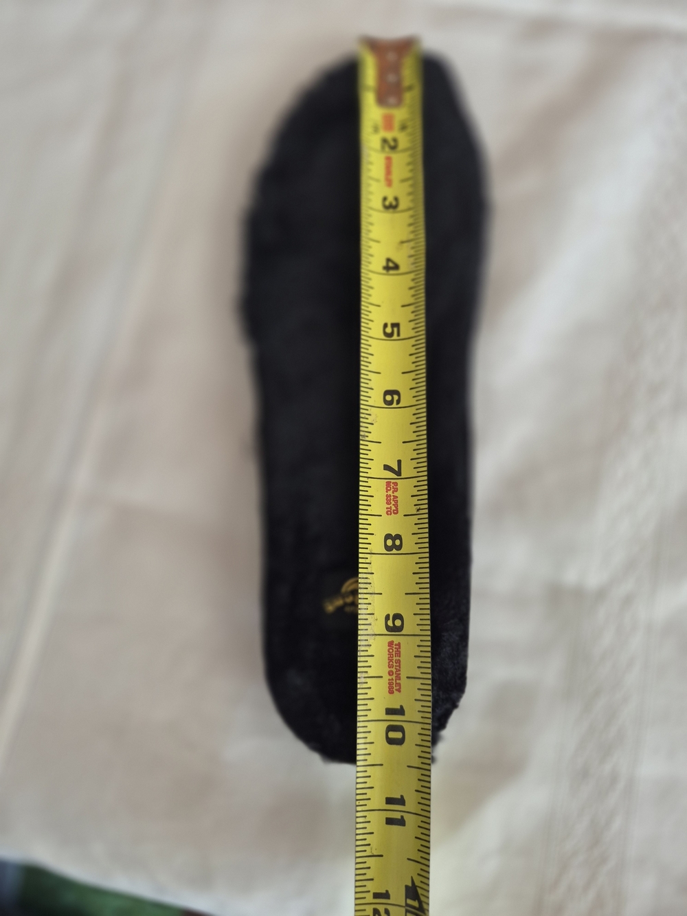Dr. Martens Black Plush Shoe Insole